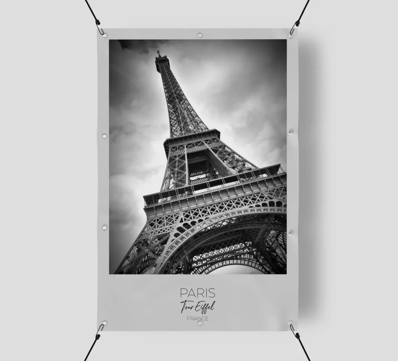 In primo piano: PARIGI Torre Eiffel telo in pvc da Melanie Viola