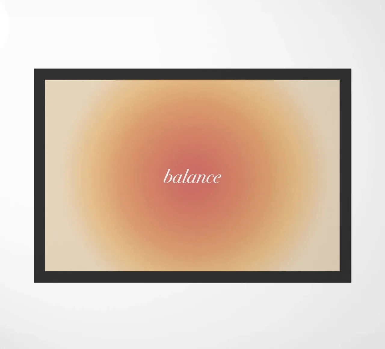 Balance doormat by kokoprint