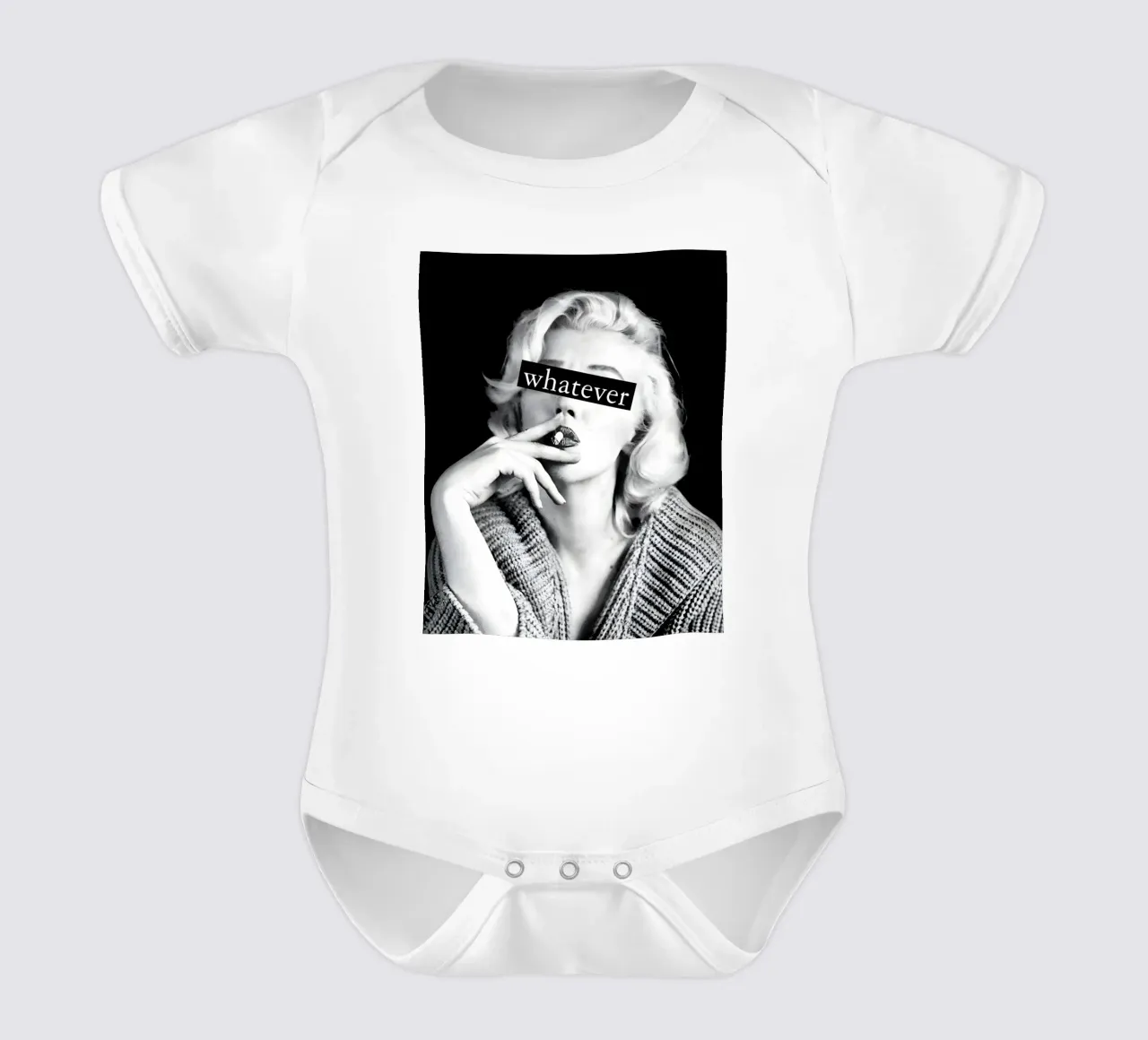 Quello che è di Marilyn body neonato maniche corte da Galery Vintage