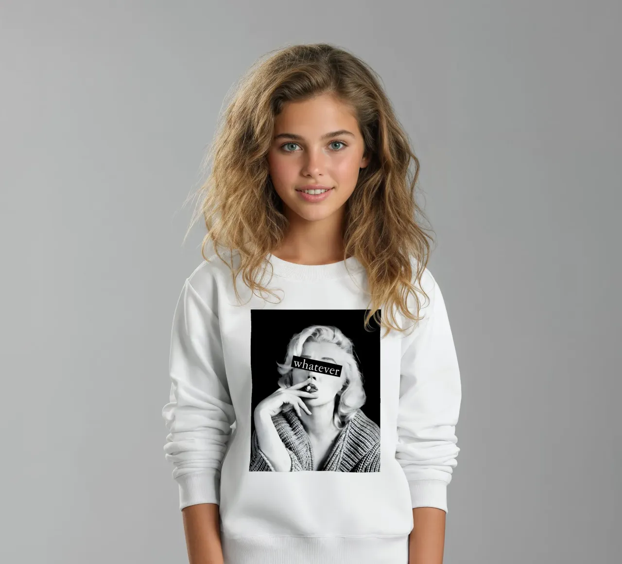 Quello che è di Marilyn felpa bambino da Galery Vintage