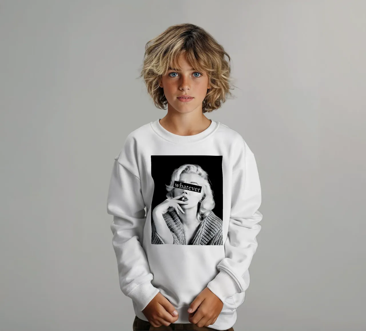 Quello che è di Marilyn felpa bambino da Galery Vintage