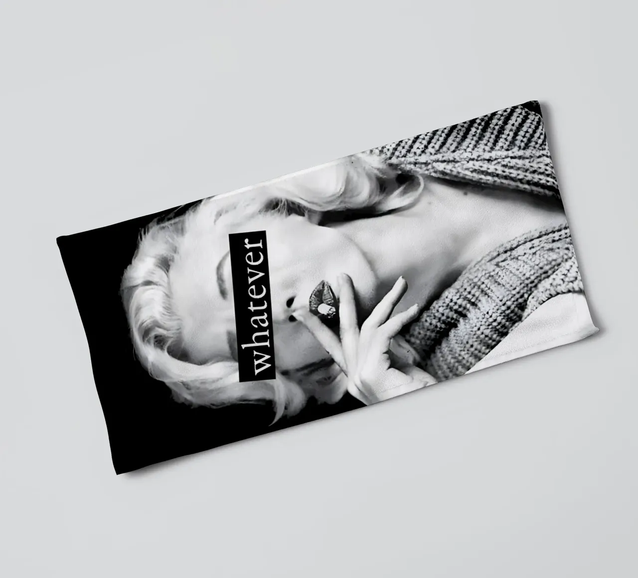 Marilyn's Wat dan ook badhanddoek van Galery Vintage