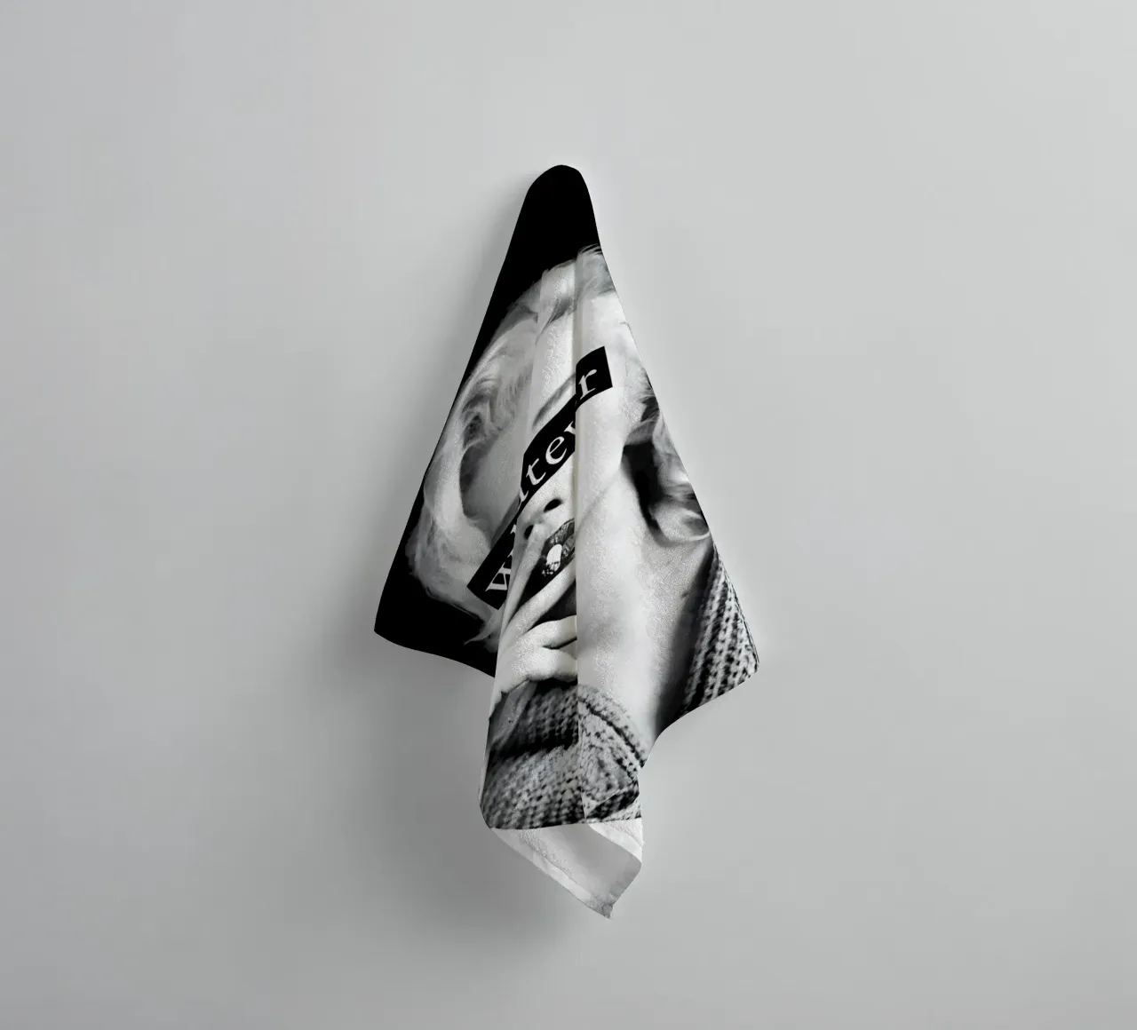 Marilyn's Wat dan ook badhanddoek van Galery Vintage