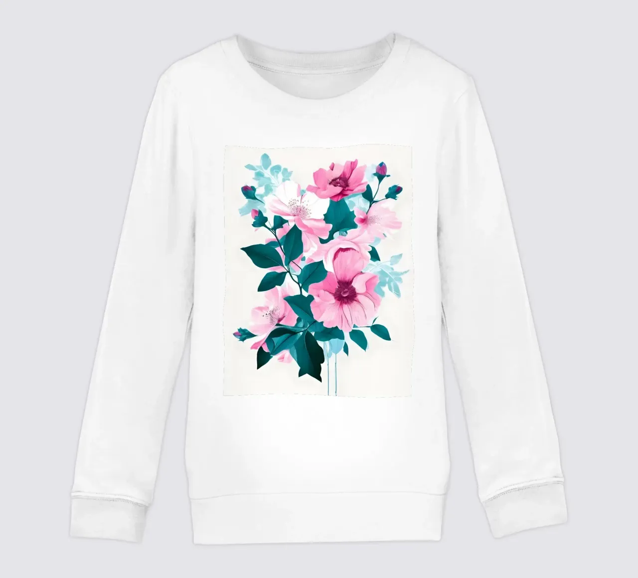 Eleganza in fiore felpa bambino da Artistic-shop
