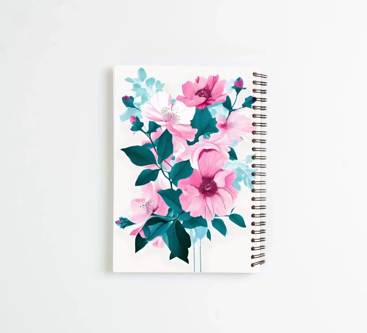 Blooming Elegance spiral notebook by Artistic-shop