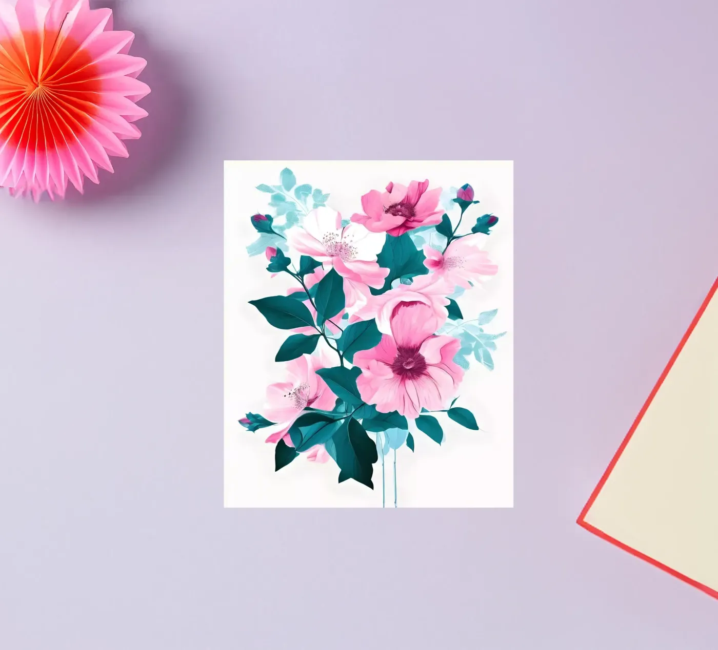 Blooming Elegance sticker by Artistic-shop