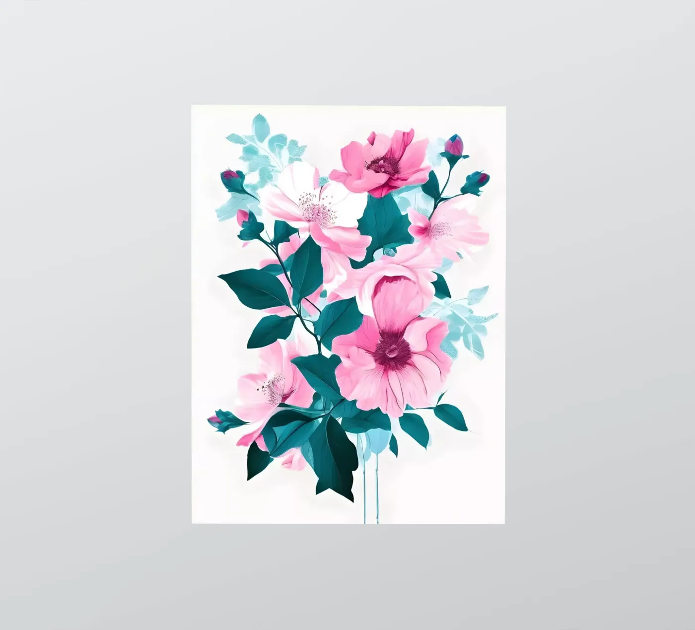 Blooming Elegance sticker by Artistic-shop