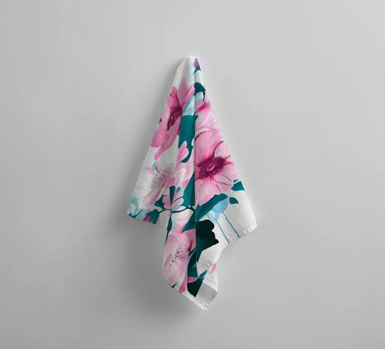Eleganza in fiore asciugamano da bagno da Artistic-shop