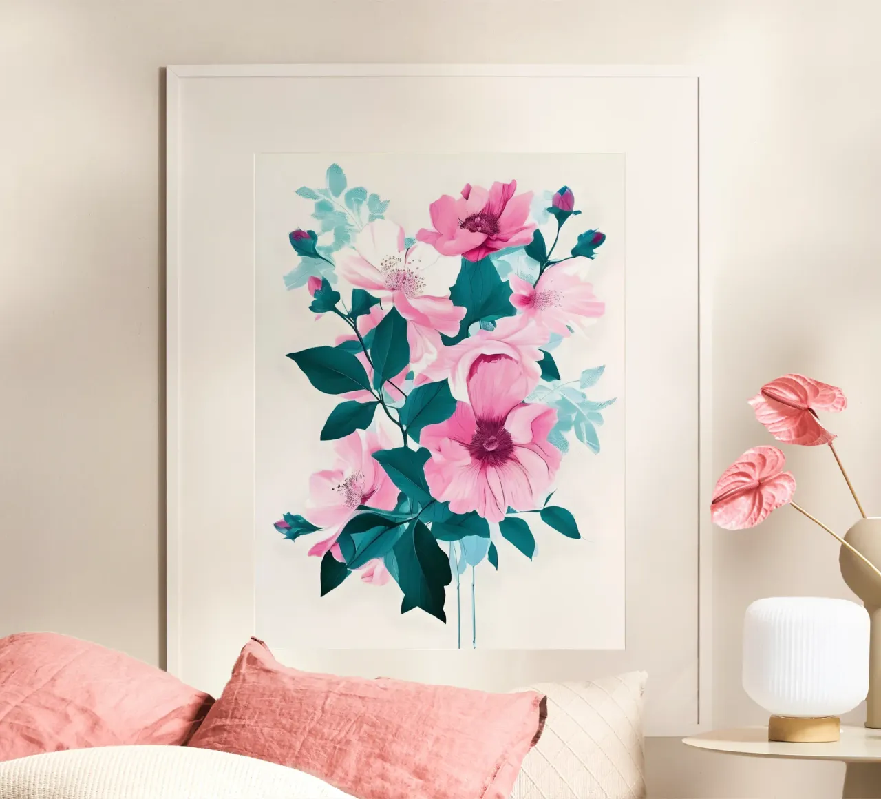 Blooming Elegance poster by Artistic-shop