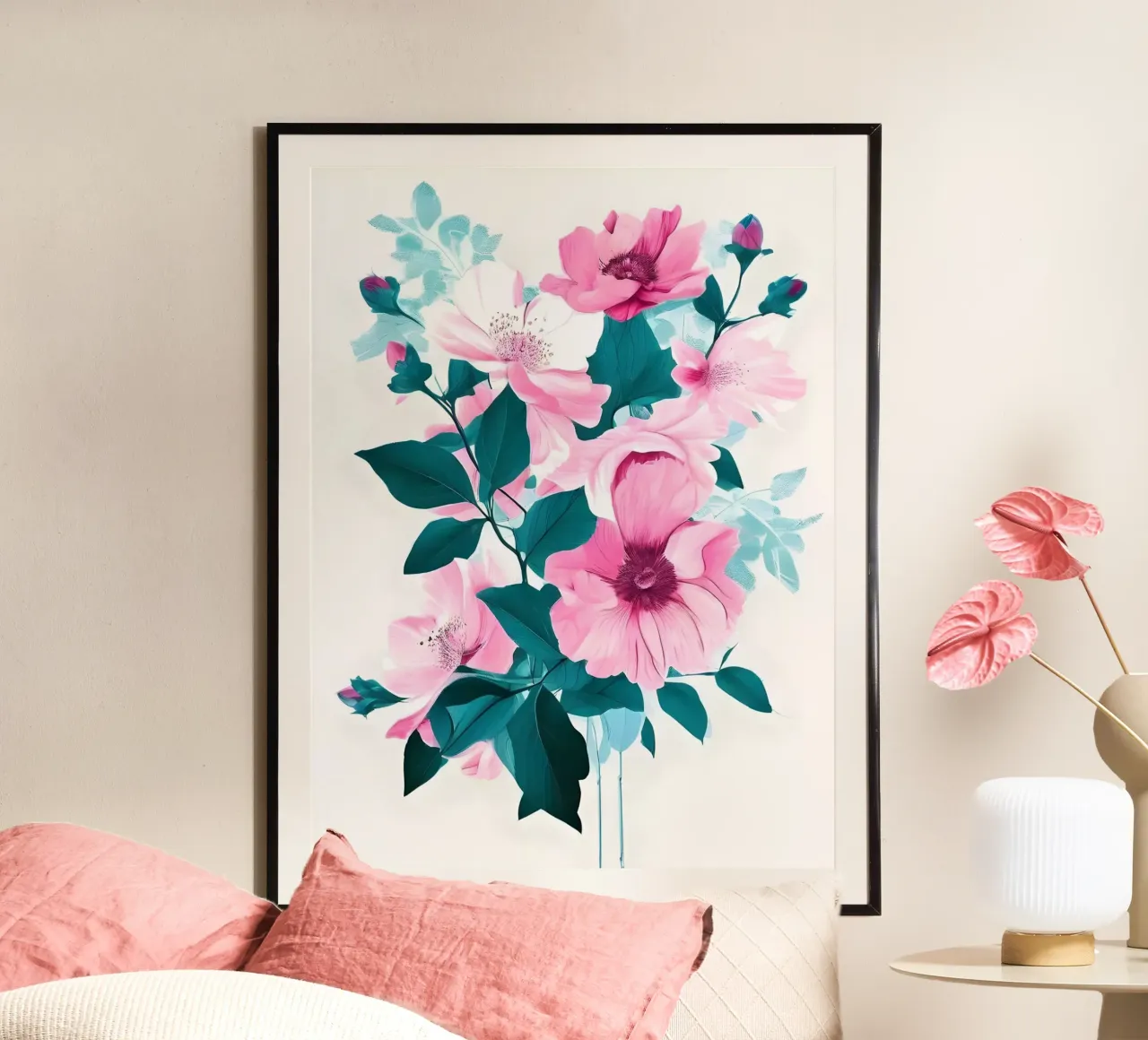 Blooming Elegance poster by Artistic-shop