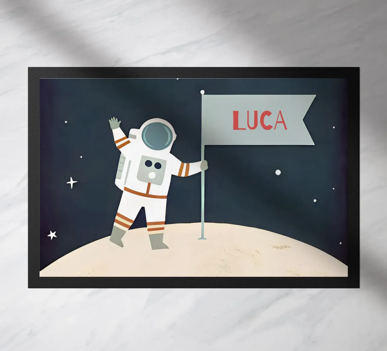 Spazio poster per bambini - Con il proprio nome zerbino da FRAMELY