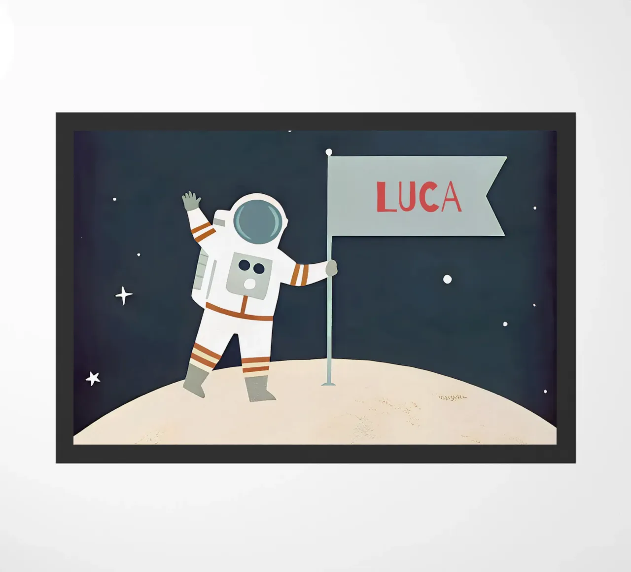 Spazio poster per bambini - Con il proprio nome zerbino da FRAMELY