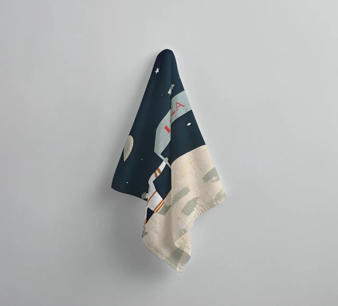 Children's poster space - With own name towel by FRAMELY
