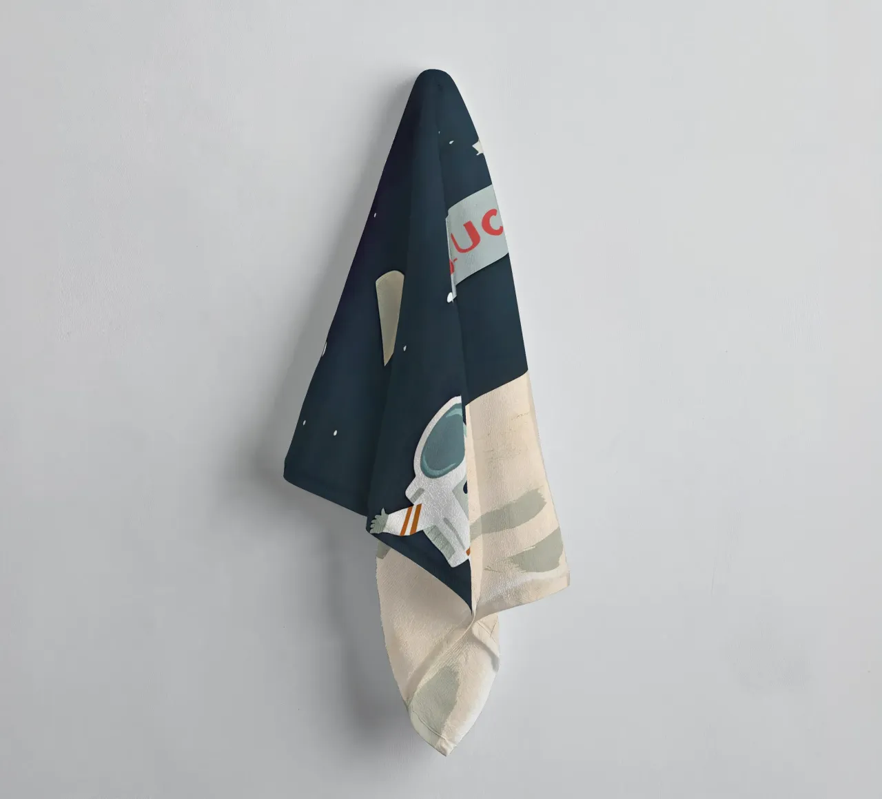 Children's poster space - With own name towel by FRAMELY