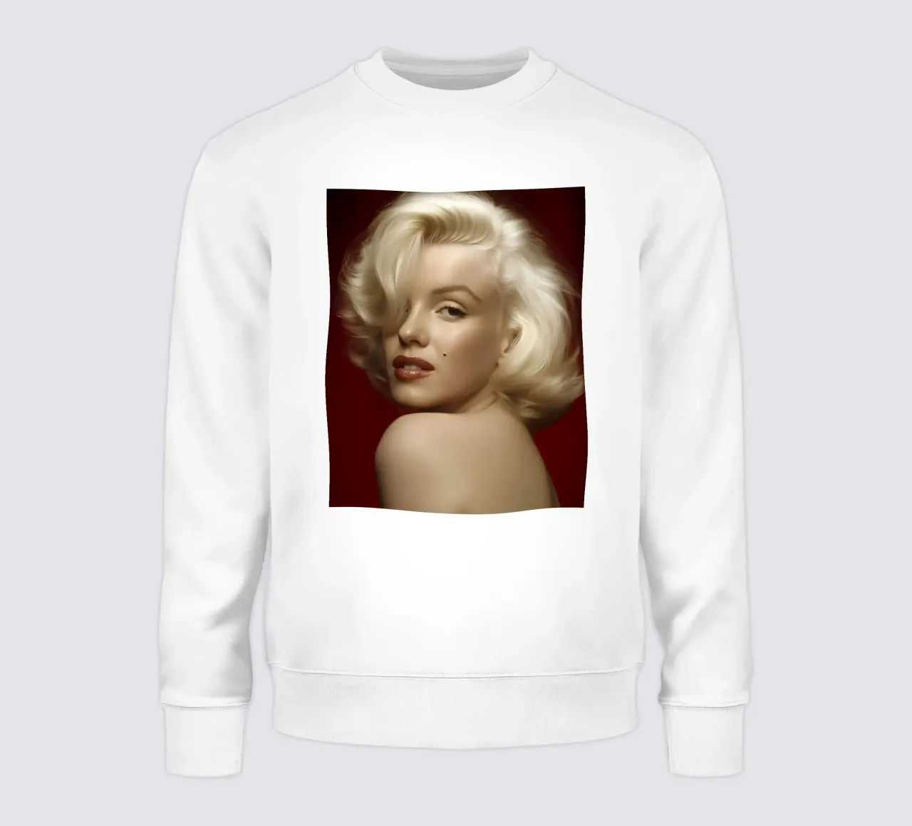 Glamour biondo felpa da Galery Vintage