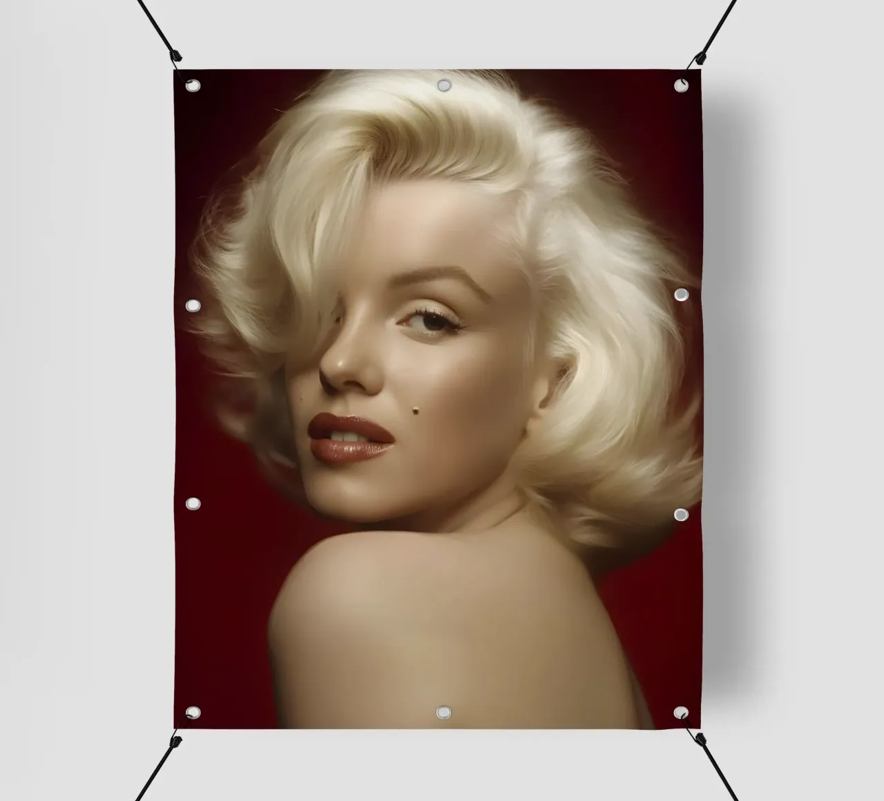 Glamour biondo telo in pvc da Galery Vintage