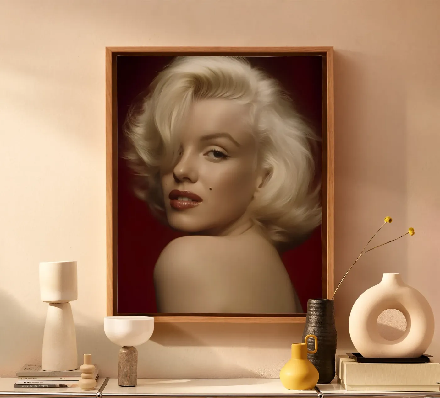 Glamour biondo tela da Galery Vintage