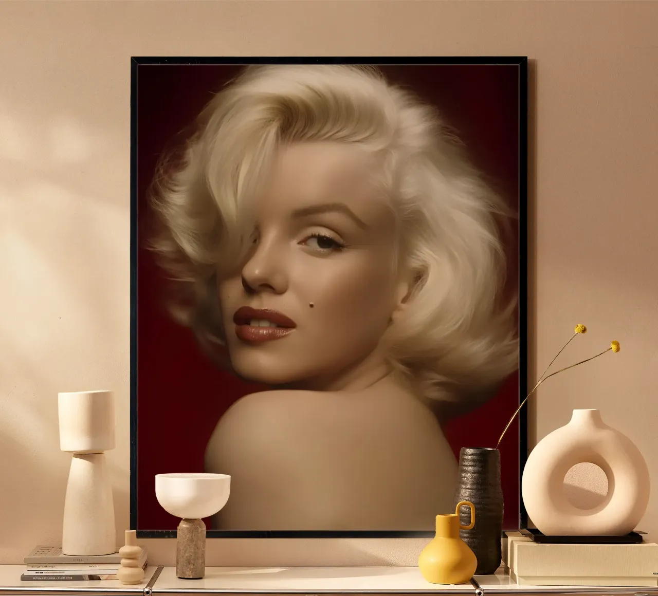 Glamour biondo poster da Galery Vintage