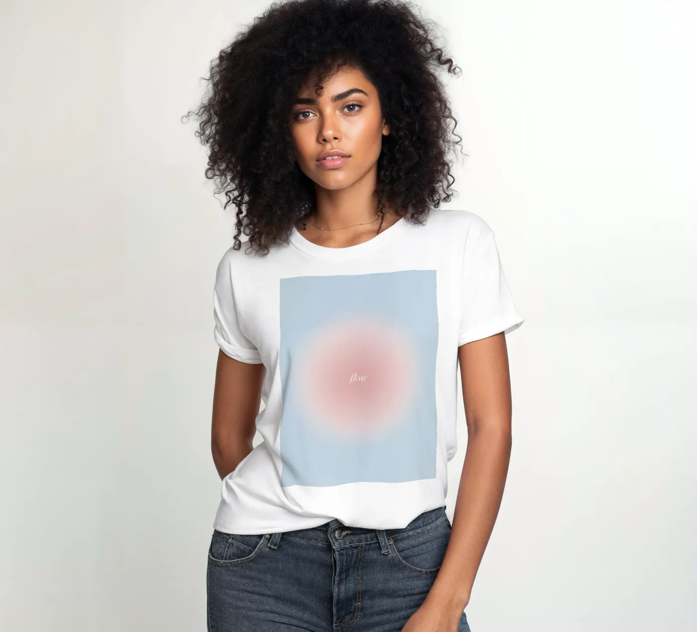 Flusso t-shirt da donna da kokoprint