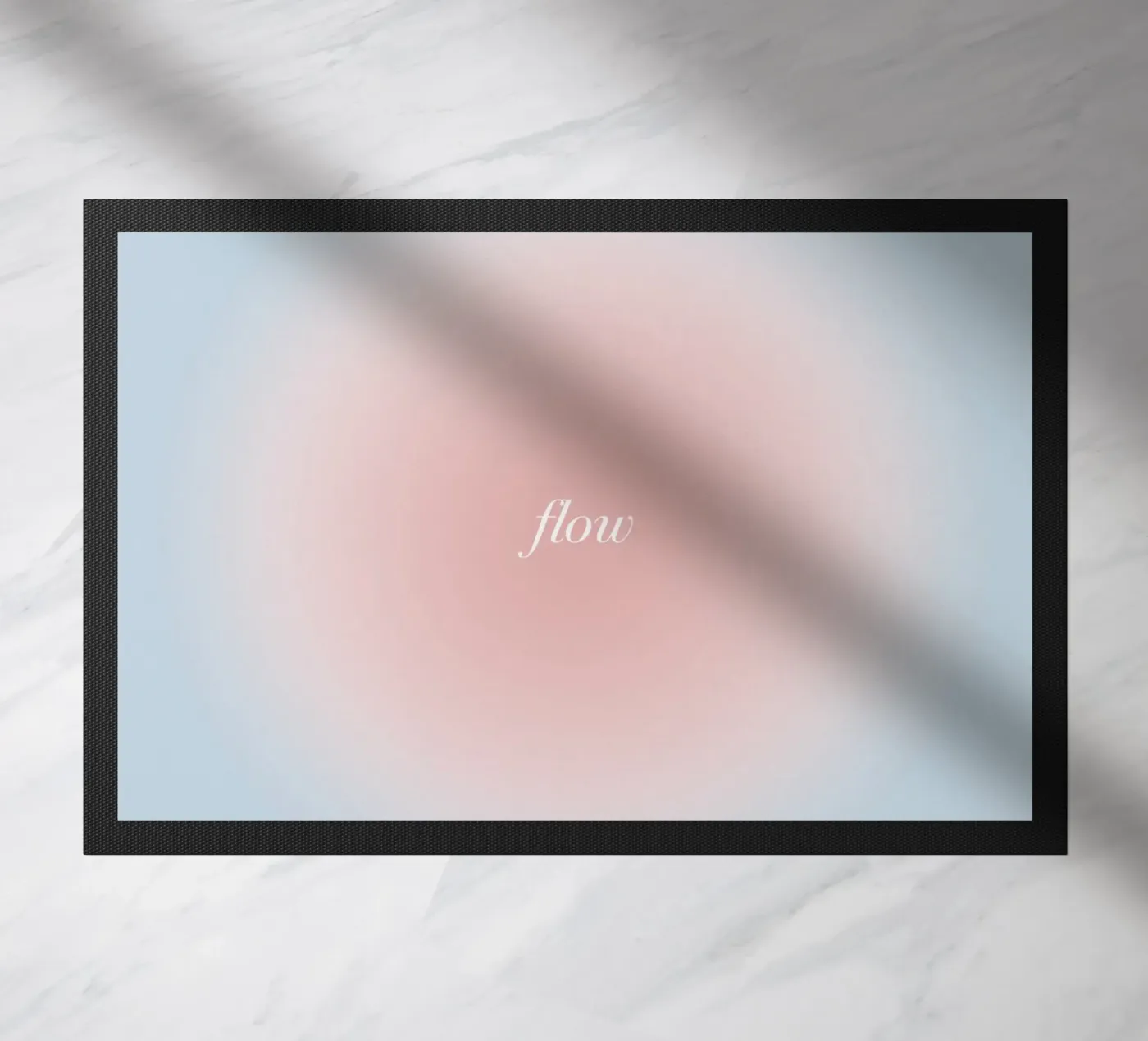 Stroom deurmat van kokoprint