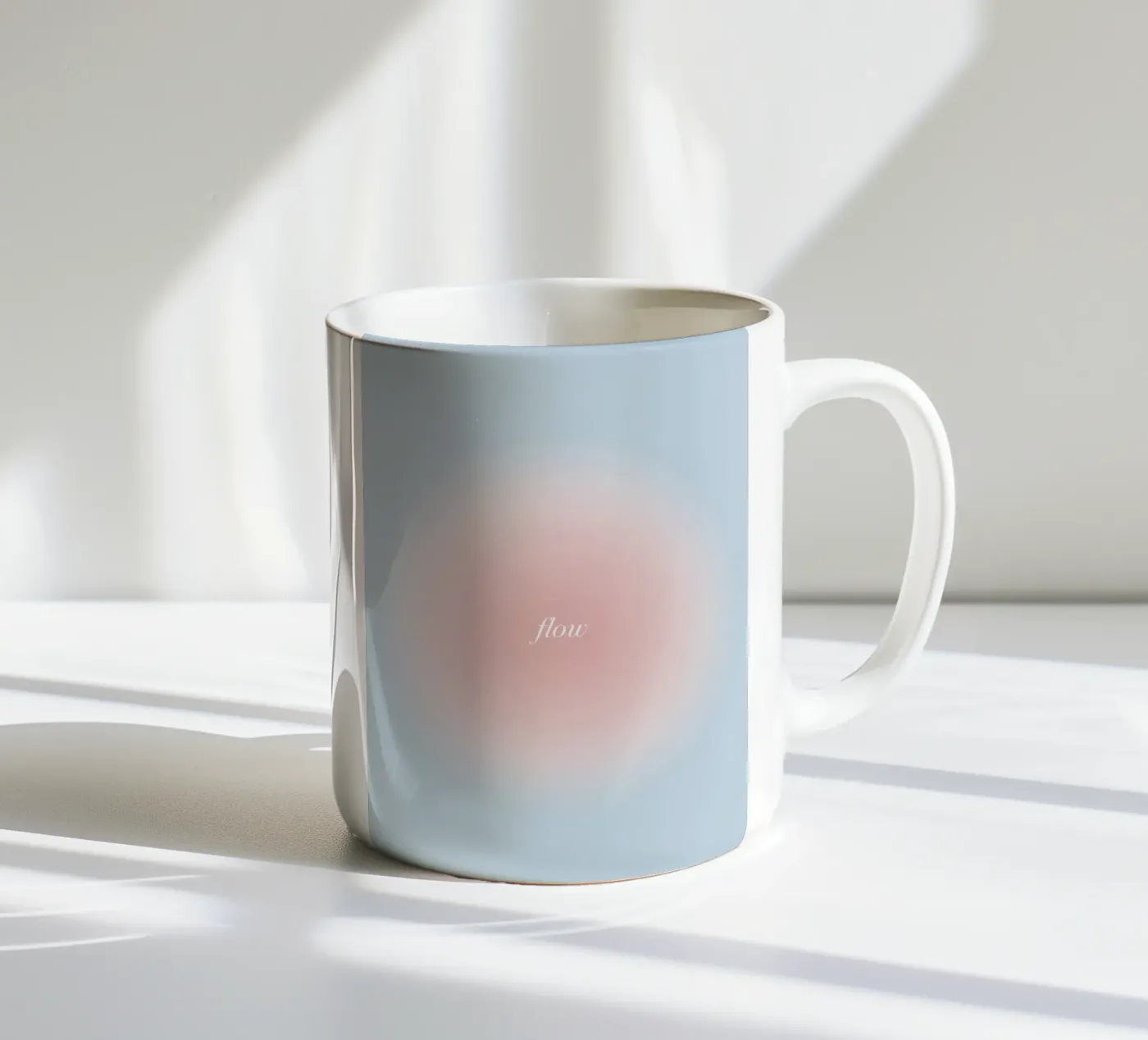 Flow ceramic mug by kokoprint