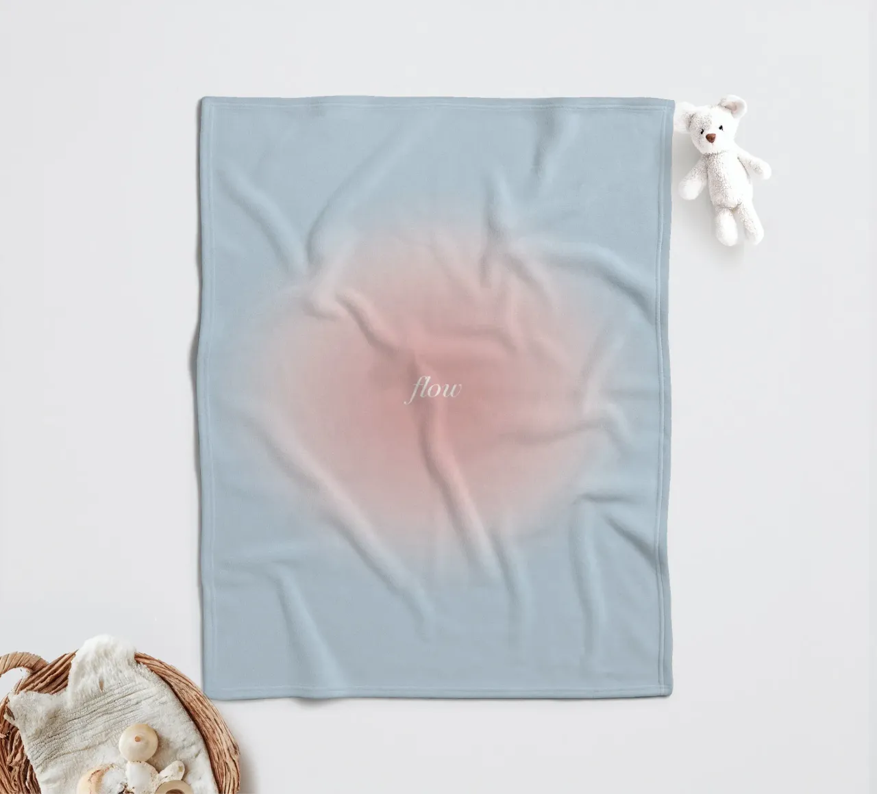 Durchfluss Fleecedecke von kokoprint