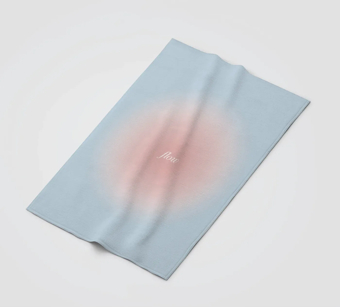 Stroom fleecedeken van kokoprint