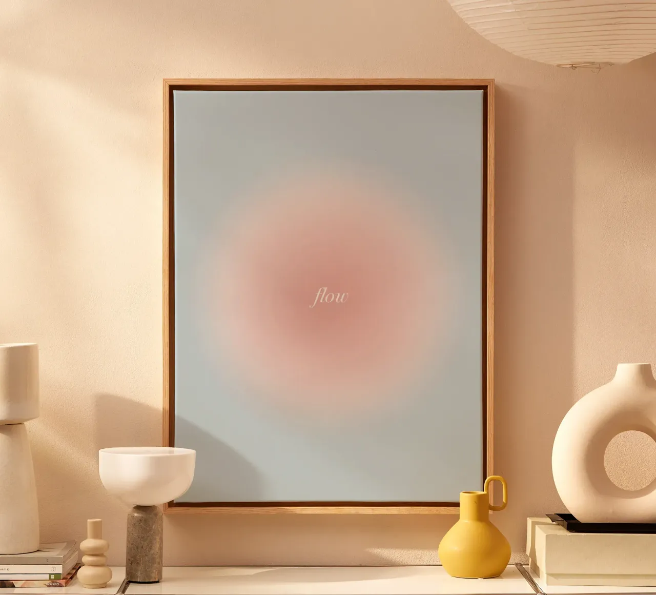 Stroom canvas van kokoprint