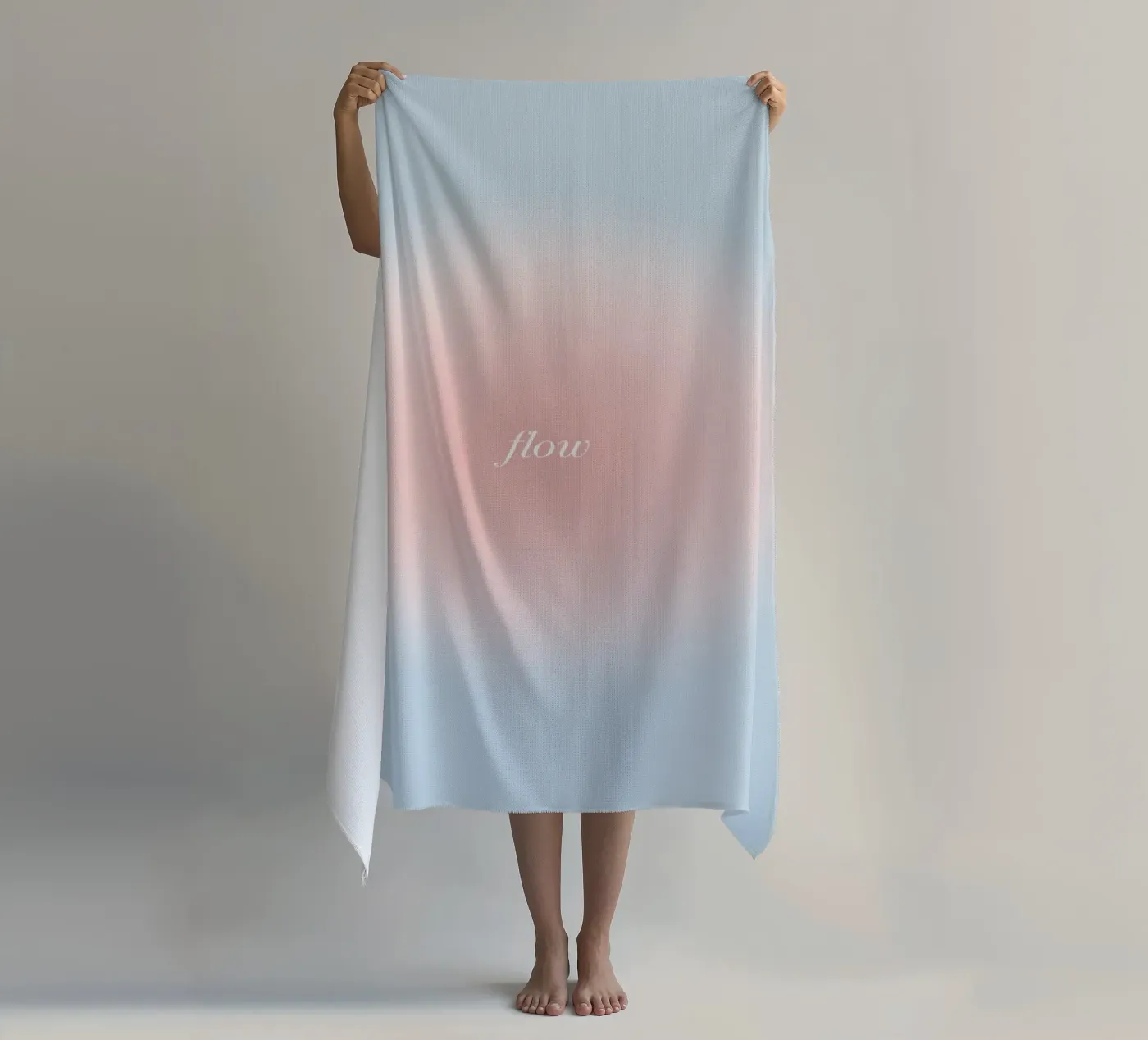Flow beach towel by kokoprint