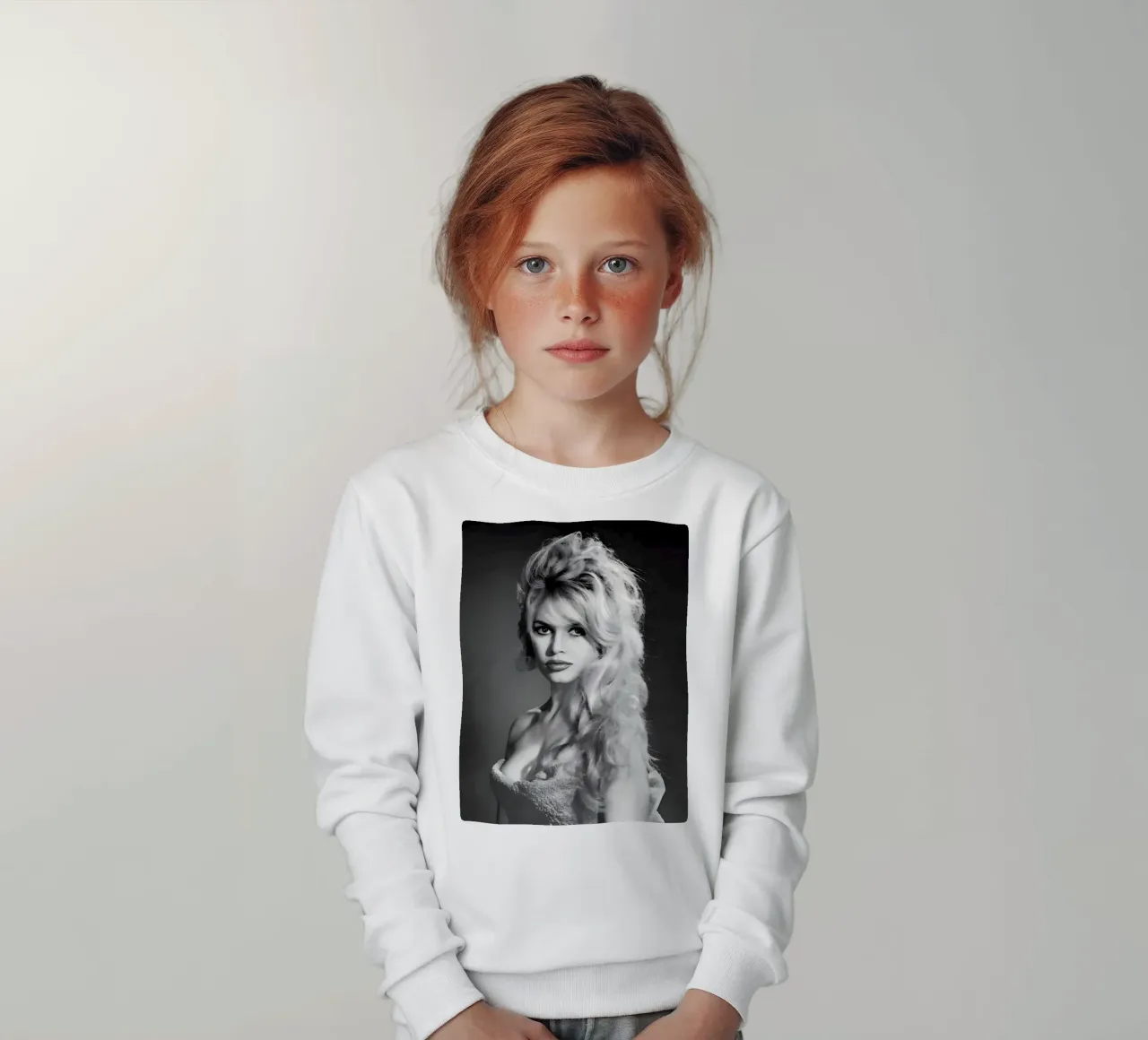 Sensazione monocromatica felpa bambino da Galery Vintage