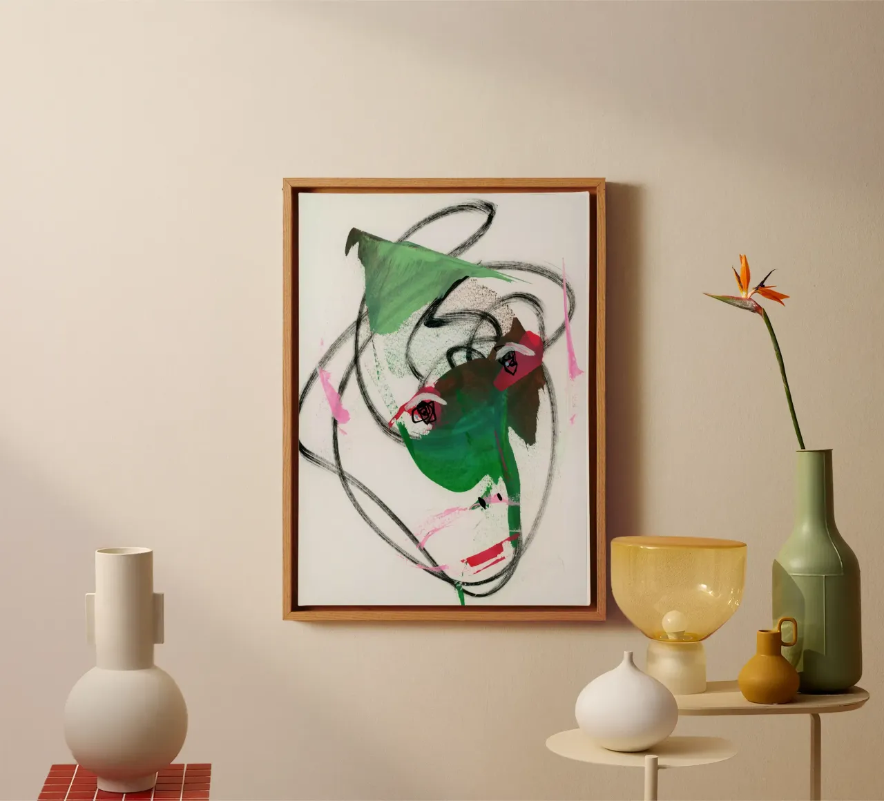 L'esprit plein 3 toile de gtobonart