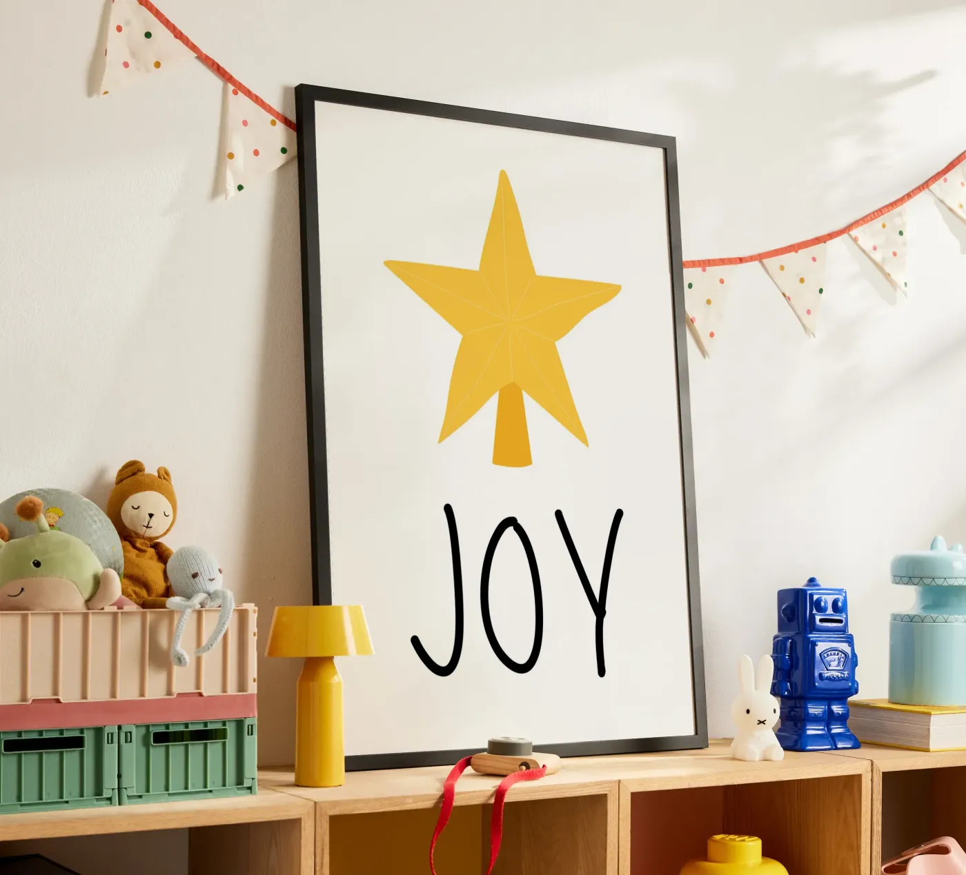 Joy poster van HolidaysCandyWalls