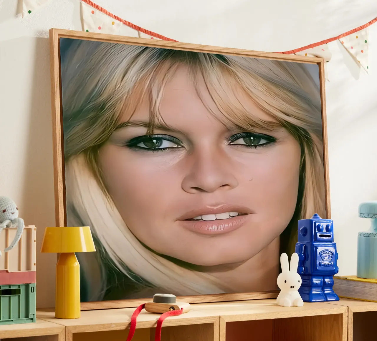 Frangetta e eyeliner plexiglass da Galery Vintage