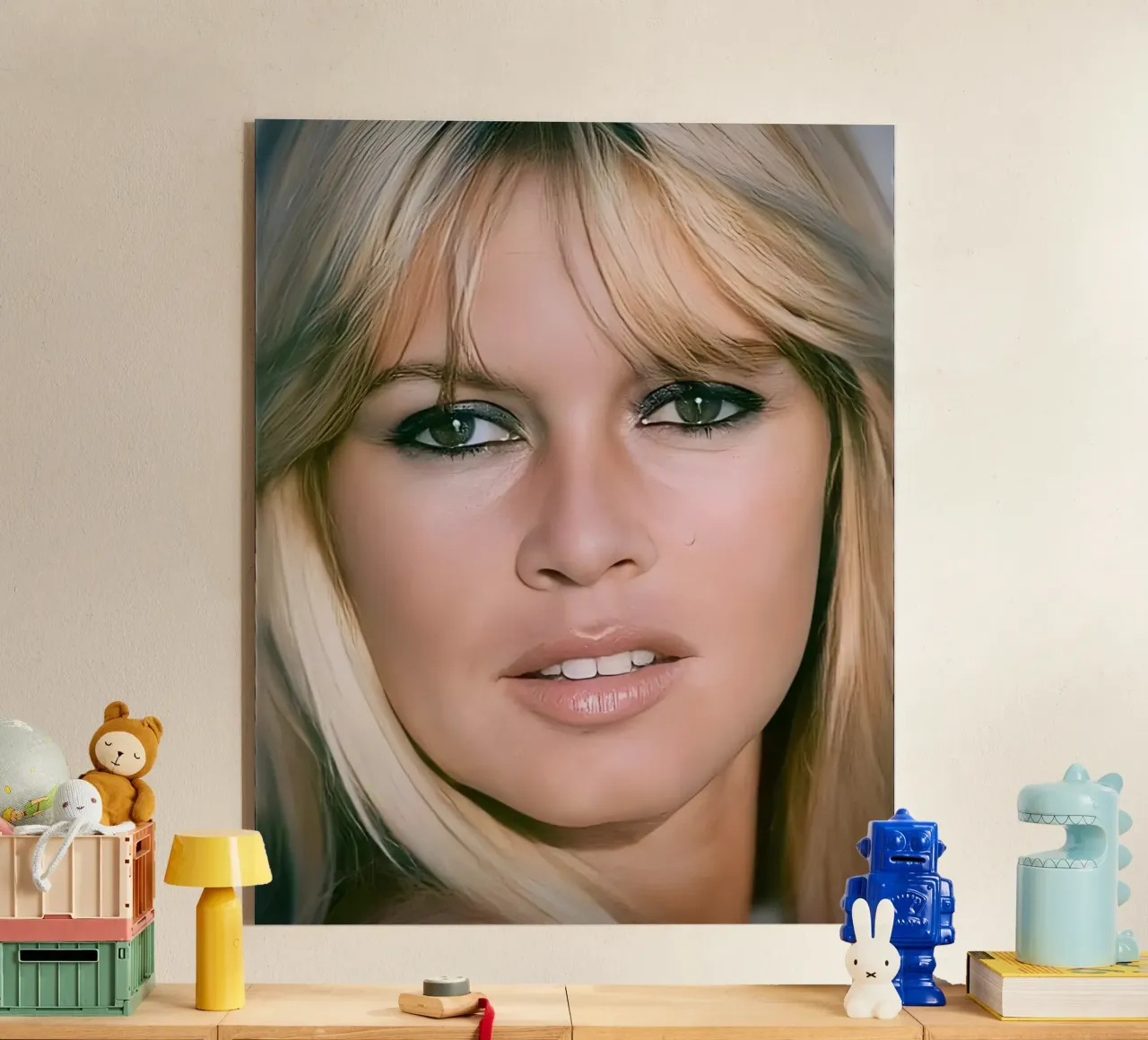 Frangetta e eyeliner plexiglass da Galery Vintage