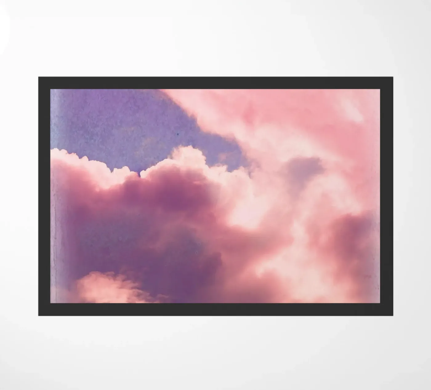 Sweet Clouds doormat by Eva Nev Photography