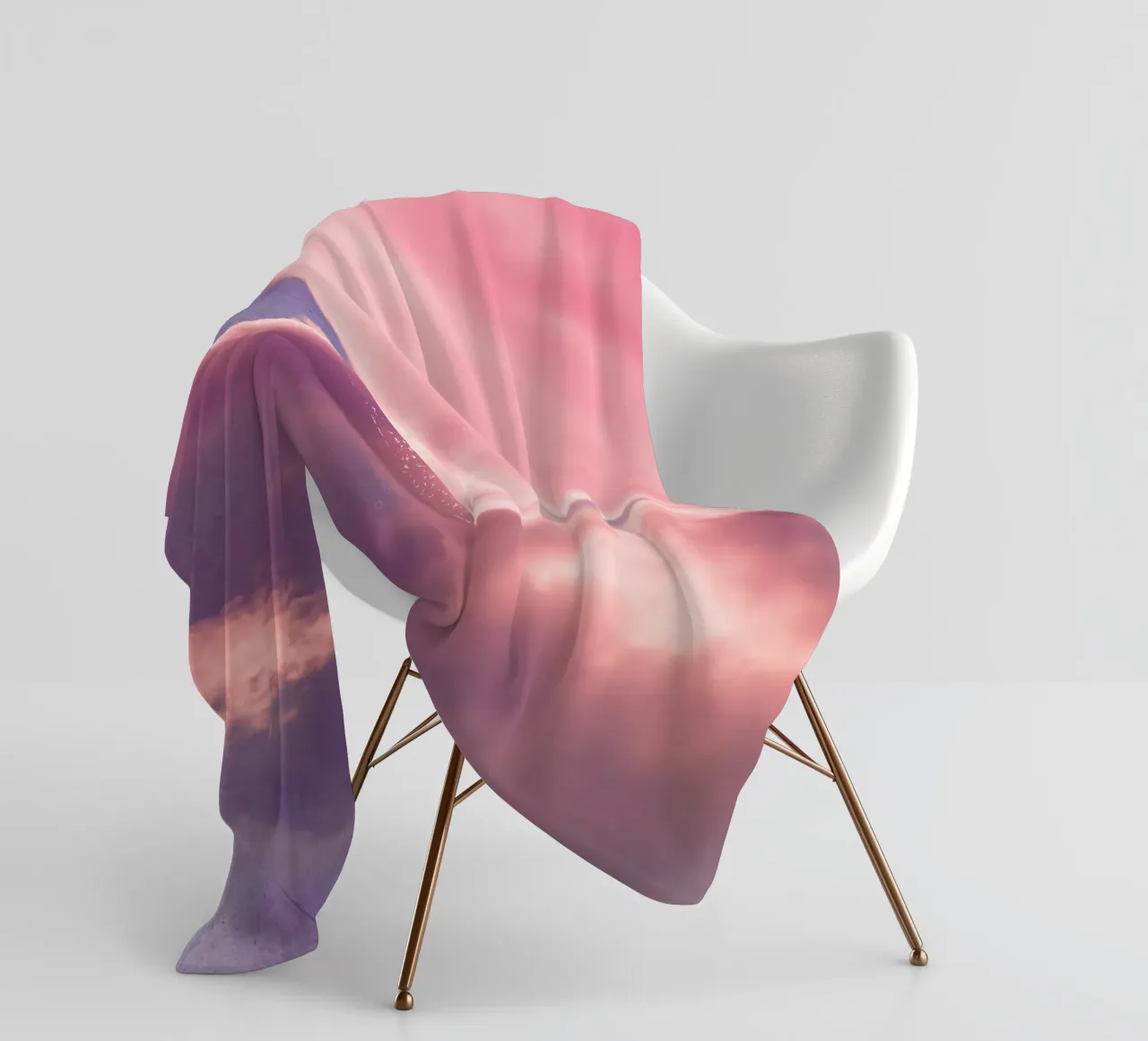 Sweet Clouds fleecedeken van Eva Nev Photography