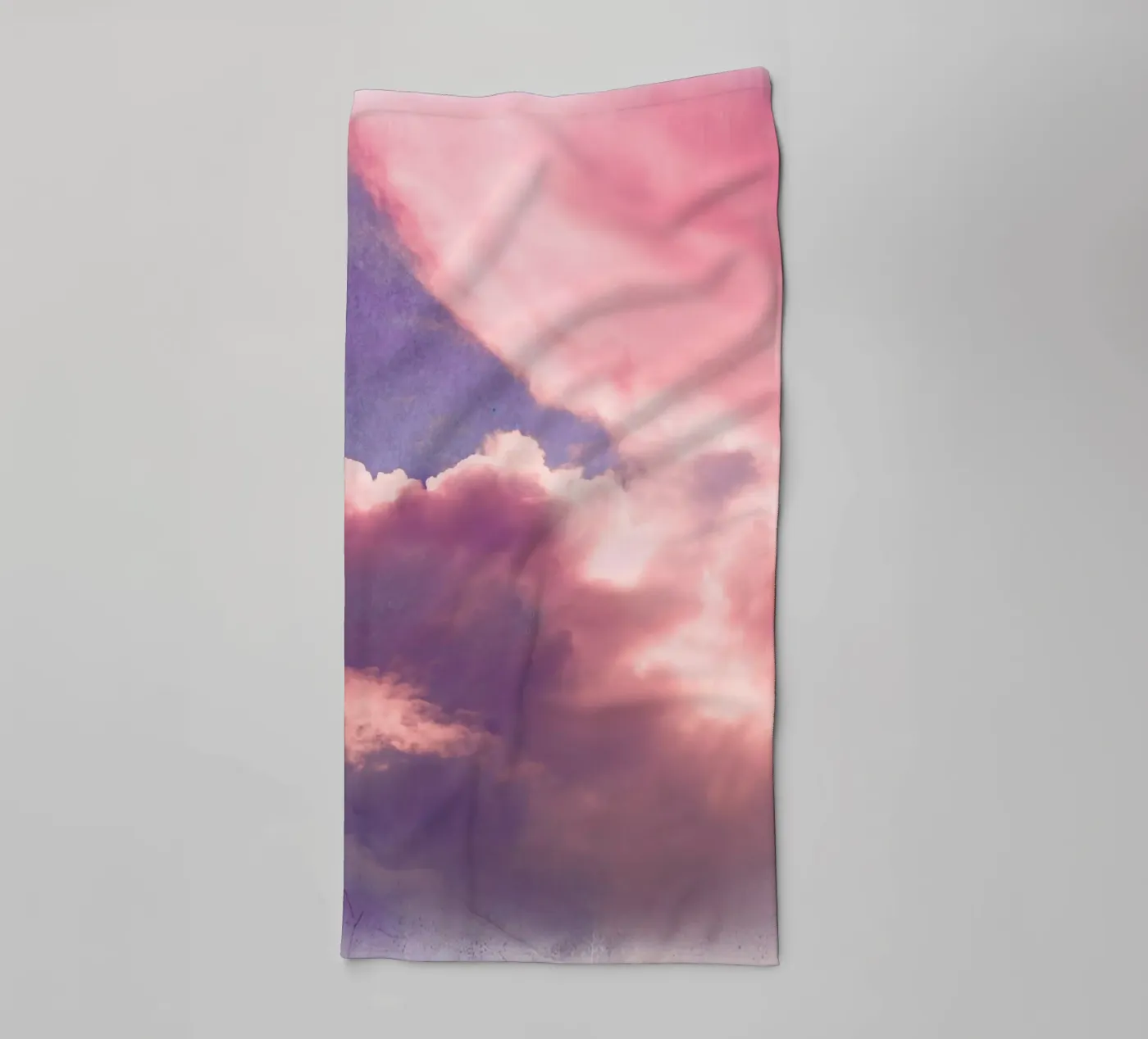 Sweet Clouds towel by Eva Nev Photography