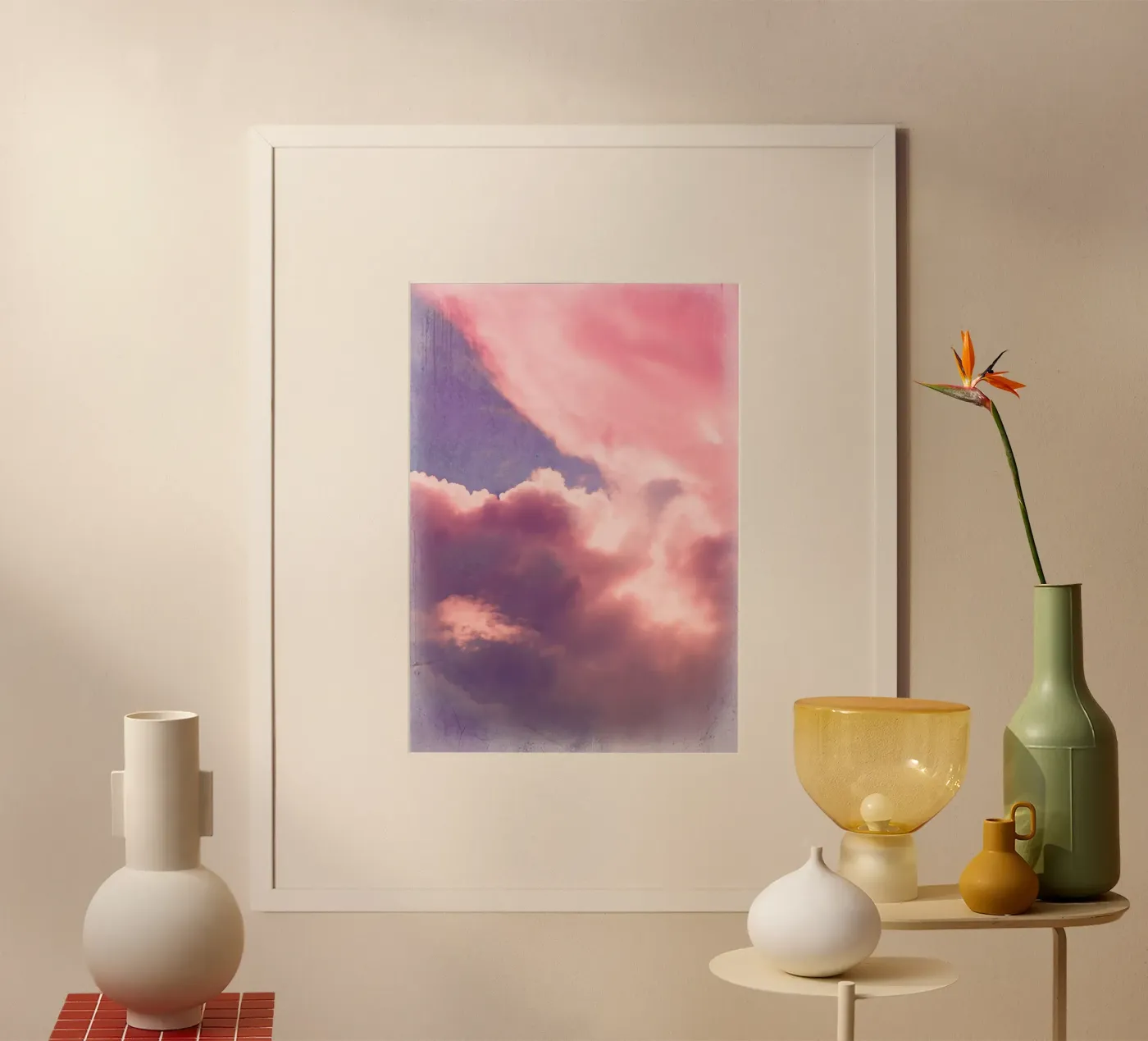 Sweet Clouds poster by Eva Nev Photography