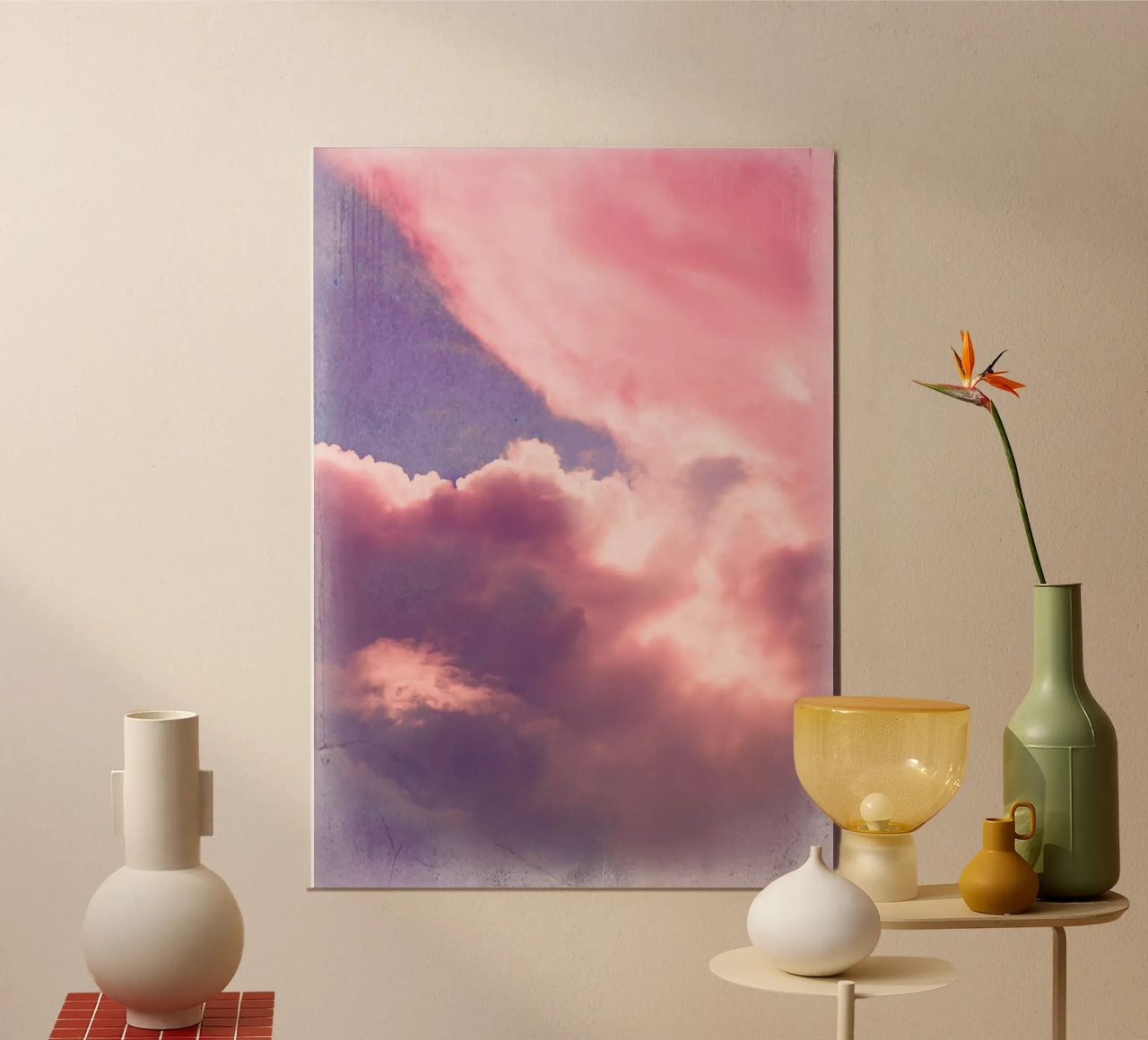 Sweet Clouds poster by Eva Nev Photography