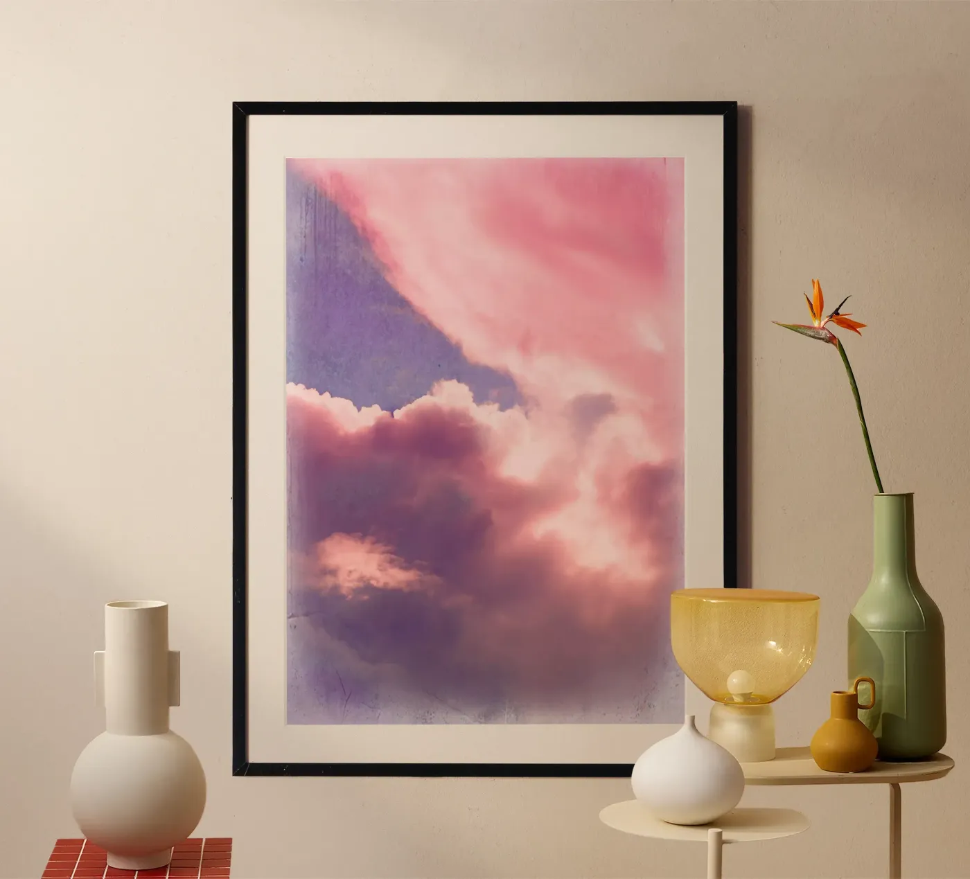 Sweet Clouds poster by Eva Nev Photography