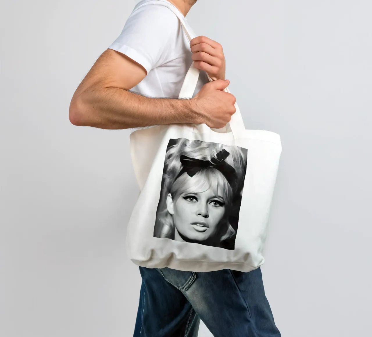 L'occhio di Brigitte borsa in juta da Galery Vintage