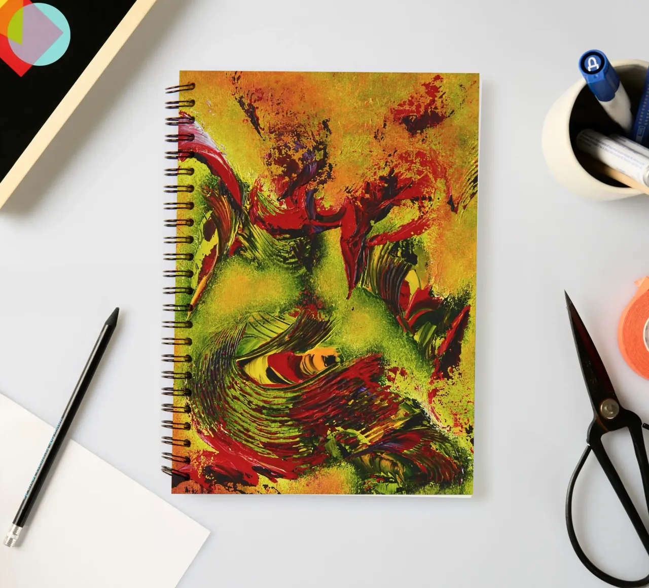 LET'S TWIST AGAIN ! spiral notebook by Little treasures for your home