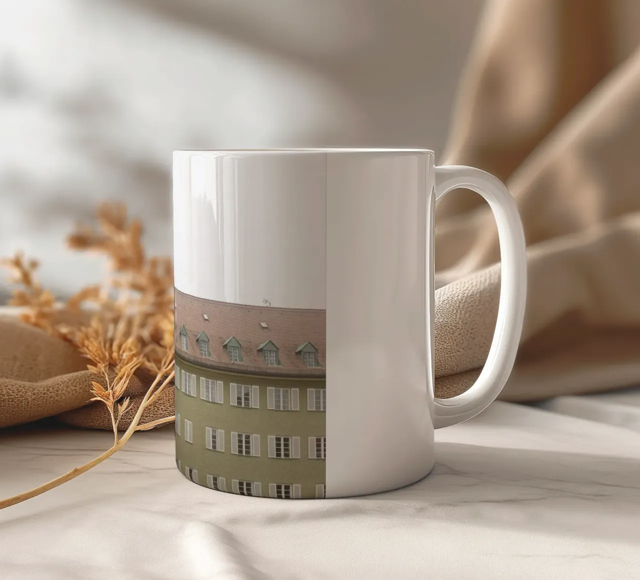 Quartiere Borstei Monaco di Baviera tazza in ceramica da Borstei München