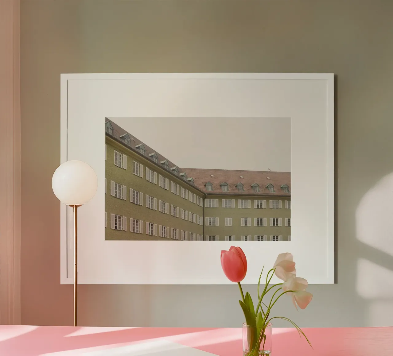 Quartiere Borstei Monaco di Baviera poster da Borstei München