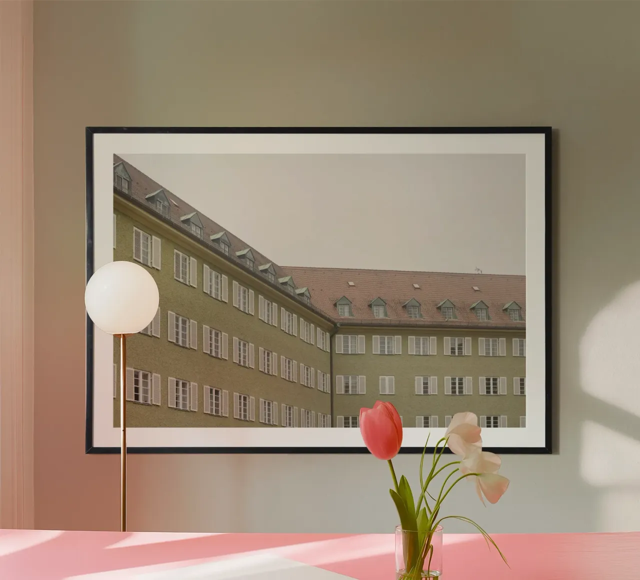 Quartiere Borstei Monaco di Baviera poster da Borstei München