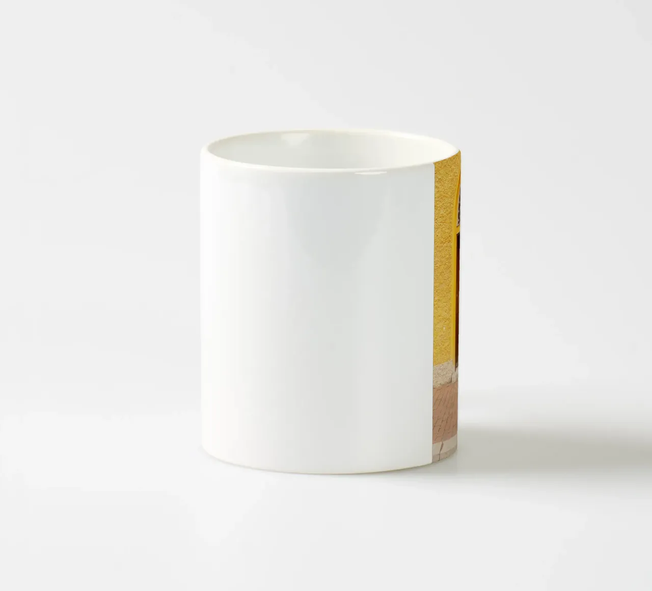 Porta nel quartiere Borstei, Monaco di Baviera tazza in ceramica da Borstei München