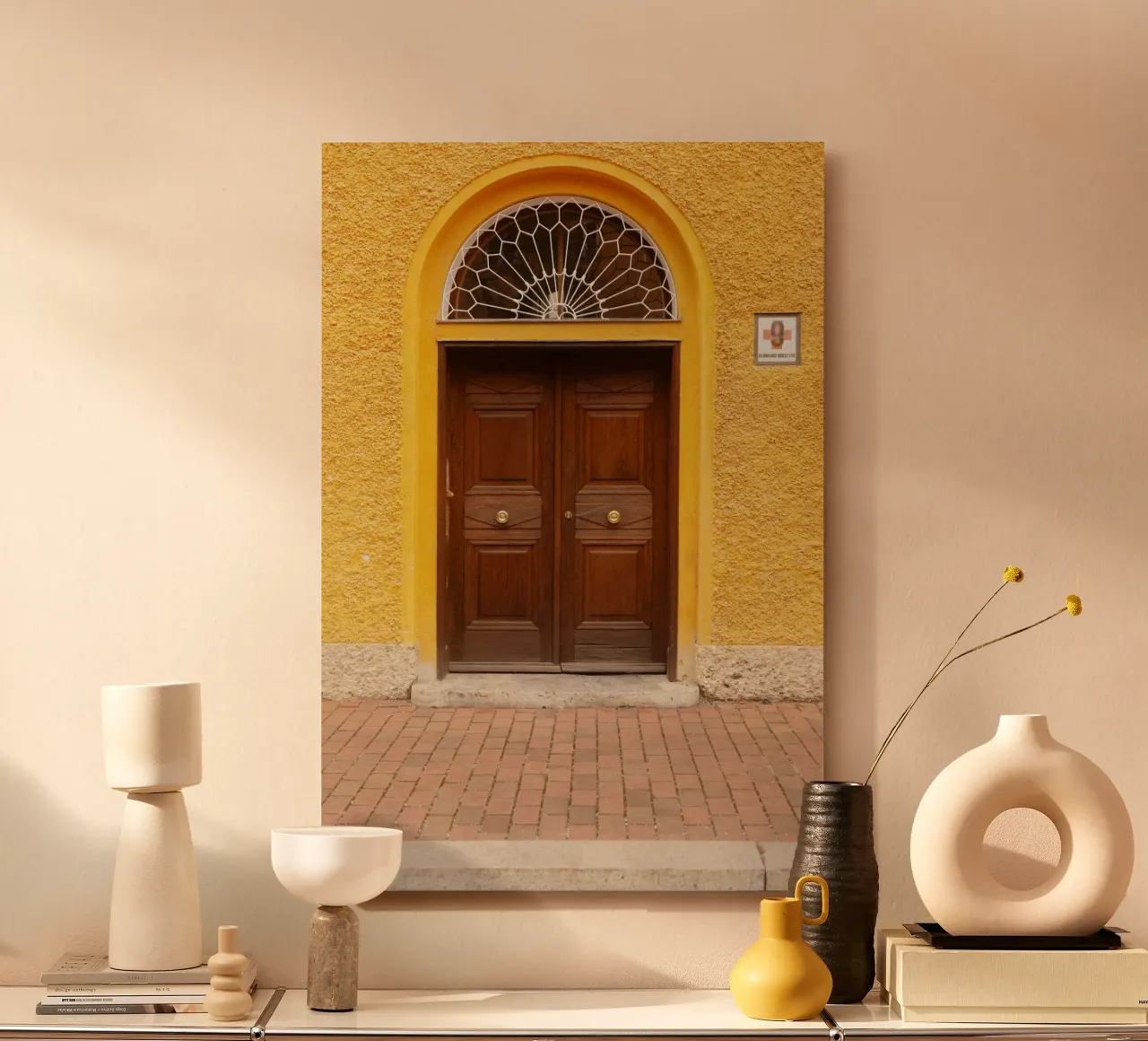 Porta nel quartiere Borstei, Monaco di Baviera alluminio dibond da Borstei München