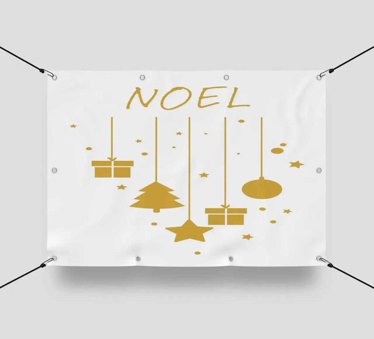 Noel telo in pvc da HolidaysCandyWalls