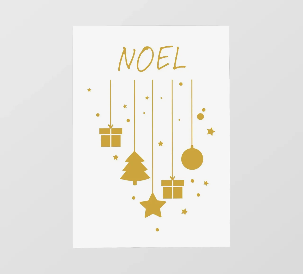 Noel telo in pvc da HolidaysCandyWalls