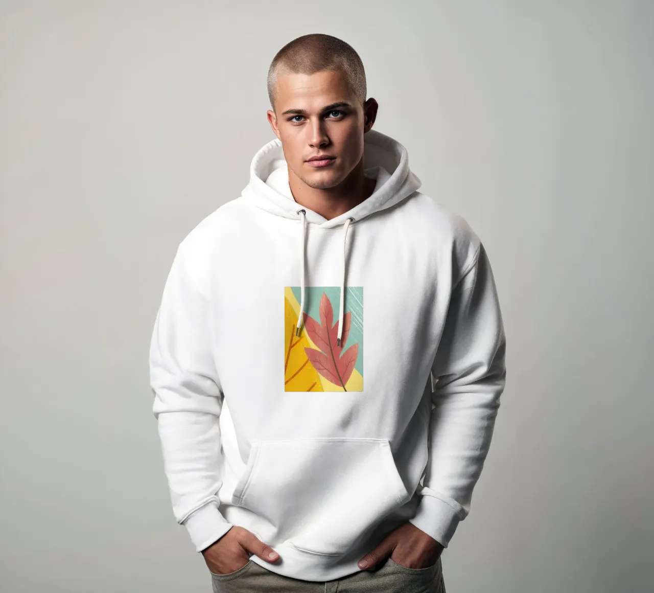Foglia d'autunno felpa con cappuccio da LOYAL SHOP